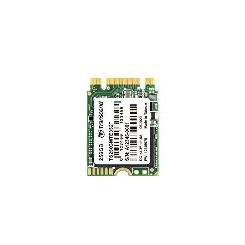 Transcend Japan Commercial and Industrial Embedded 256GB M.2 2230, PCIe Gen3x2/B+M Key, BiCS4 3D TLC NAND Heavy Duty TS256GMTE352T von Transcend