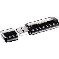 Transcend JetFlash® 350 USB-Stick 4GB Schwarz TS4GJF350 USB 2.0 von Transcend