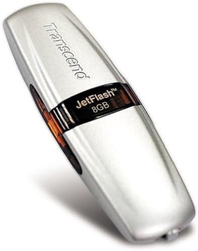 Transcend JetFlash 2A USB-Speicher 8 GB USB 2.0 Silber (original Handelsverpackung) von Transcend