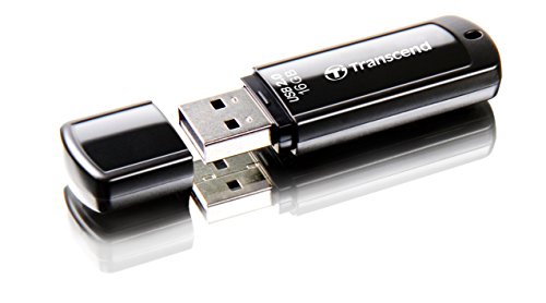 Transcend JetFlash 350 16GB USB-Stick (nur 8,5g) schwarz von Transcend