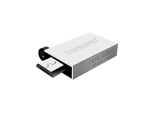 Transcend JetFlash 380 32GB micro USB zu USB 2.0 Dual Connector USB OTG Flash Drive für Android TS32GJF380S von Transcend