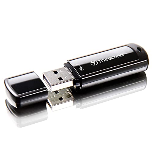 Transcend 64GB JetFlash 700 USB 3.1 Gen 1 USB Stick TS64GJF700, Schwarz von Transcend