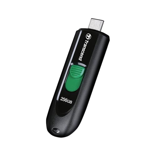 Transcend 256GB JetFlash 790C USB 3.2 Gen 1 Type-C Drive TS256GJF790C, Black von Transcend