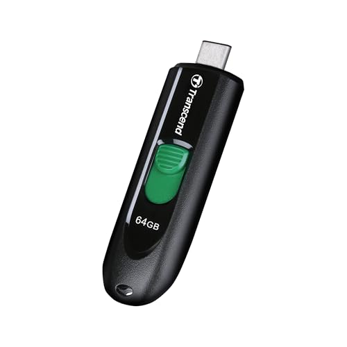 Transcend 64GB JetFlash 790C USB 3.2 Gen Typ-C Laufwerk Schwarz - TS64GJF790C von Transcend