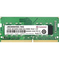 Transcend JetRAM Laptop-Arbeitsspeicher Modul DDR4 16GB 1 x 16GB Non-ECC 2666MHz 260pin SO-DIMM CL19 Transcend JetRAM Laptop-Arbeitsspeicher Modul DDR4 16GB 1 x 16GB Non-ECC 2666MHz 260pin SO-DIMM CL19 von Transcend