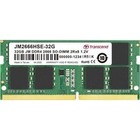 Transcend JetRAM Laptop-Arbeitsspeicher Modul DDR4 32GB 1 x 32GB Non-ECC 2666MHz 260pin SO-DIMM CL19 von Transcend