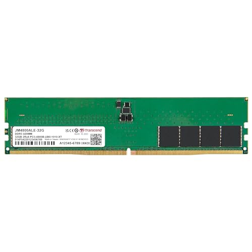 Transcend 32GB Long-DIMM-Speichermodul DDR5 4800MHz - JM4800ALE-32G von Transcend