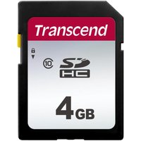 Transcend SDHC 300S 4GB Speicherkarte 4 GB von Transcend