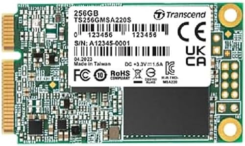 Transcend SSD 128GB MSA220S mSATA 3D NAND, SATA3 von Transcend