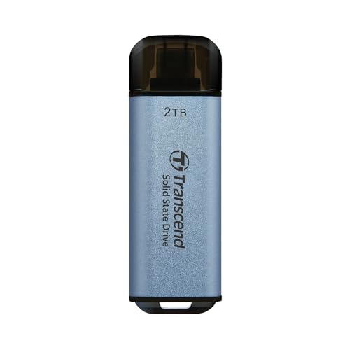 Transcend SSD 2TB ESD300C Portable, USB 10Gbps, Type-C Transcend SSD 2TB ESD300C Portable, USB 10Gbps, Type-C von Transcend