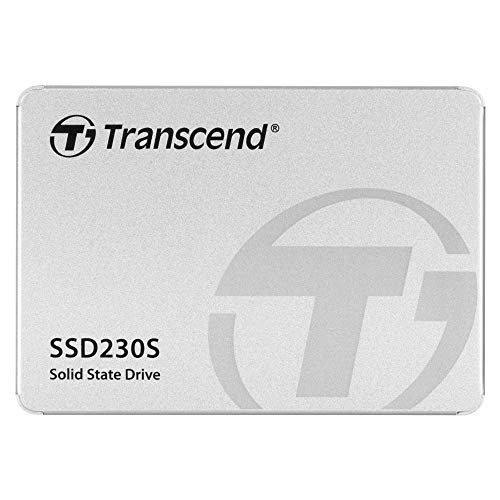 Transcend 256GB SATA III 6Gb/s interne 2.5” SSD (HDD) für Aufrüstung von Desktop-PCs, Laptops, Notebooks und Spielekonsolen TS256GSSD230S von Transcend