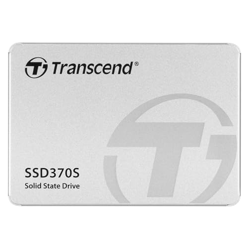 Transcend Highspeed 128GB interne 2.5” SSD (≠HDD) SATA III 6Gb/s, robust und schnell, für Aufrüstung von Desktop-PCs, Laptops, Notebooks, PS4, Xbox TS128GSSD370S, silber von Transcend