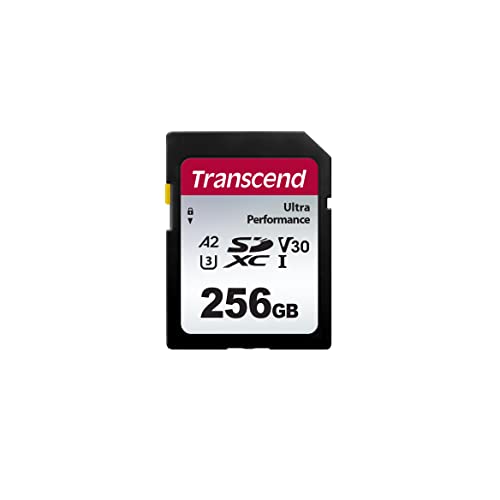Transcend Speicherkarten der Marke SDXC 340S 256 GB Class 10 UHS-I U3 A2 V30 von Transcend