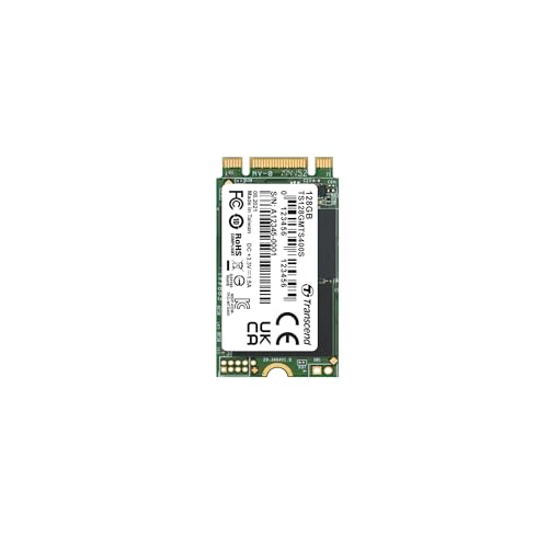 Transcend 128GB SATA III 6Gb/s MTS400S 42 mm M.2 SSD 400S SSD TS128GMTS400S von Transcend