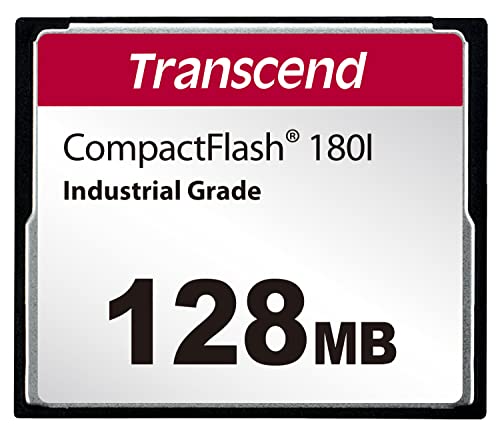 Transcend TS128MCF180I CF-Karte MLC NAND Flash (SLC Modus) Compact Flash Card von Transcend