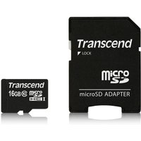 Transcend TS16GUSDHC10 microSDHC Speicherkarte 16 GB Transcend TS16GUSDHC10 microSDHC Speicherkarte 16 GB von Transcend