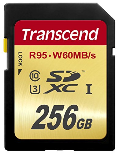Transcend TS256GSDU3 SDXC 256GB Class 3 Speicherkarte USB 3.0 von Transcend