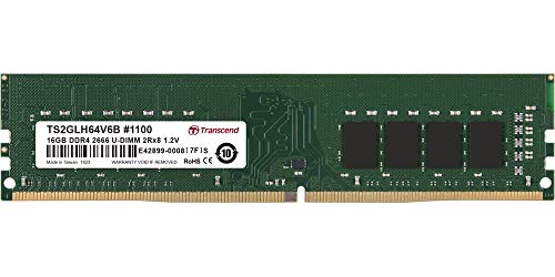 Transcend TS2GLH64V6B 16GB DDR4 2666 MHz Speichermodul von Transcend