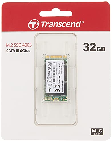Transcend 32GB SATA III 6Gb/s MTS400S 42 mm M.2 SSD 400S SSD TS32GMTS400S von Transcend