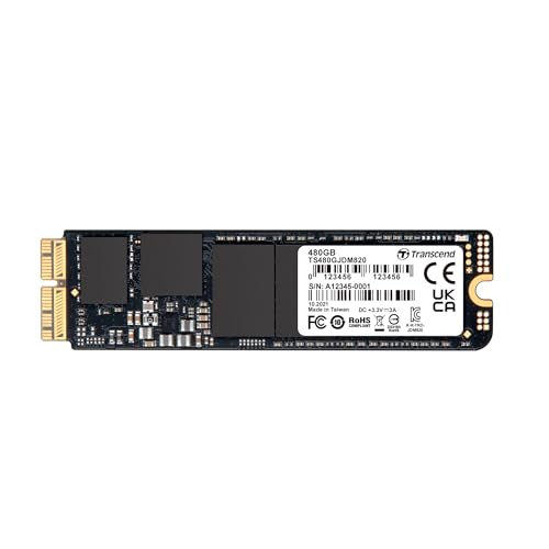 Transcend 480 GB JetDrive JDM 820 AHCI PCIe™ Gen3 x2 SSD TS480GJDM820 Transcend 480 GB JetDrive JDM 820 AHCI PCIe™ Gen3 x2 SSD TS480GJDM820 von Transcend