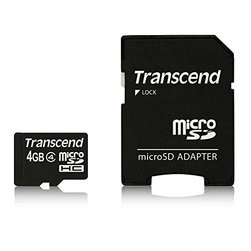 Transcend TS4GUSDHC4 Speicherkarte microSDHC von Transcend