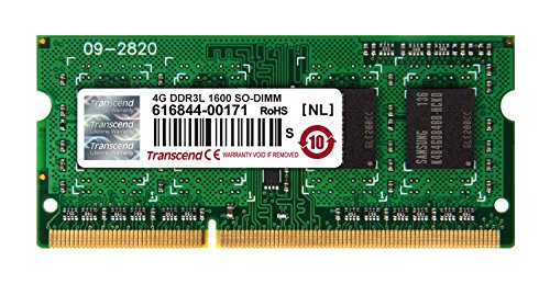 Transcend TS512MSK64W6H Speichermodul 4GB DDR3L 1600 SO-DIMM 1Rx8 512Mx8 CL11 1.35V Transcend TS512MSK64W6H Speichermodul 4GB DDR3L 1600 SO-DIMM 1Rx8 512Mx8 CL11 1.35V von Transcend