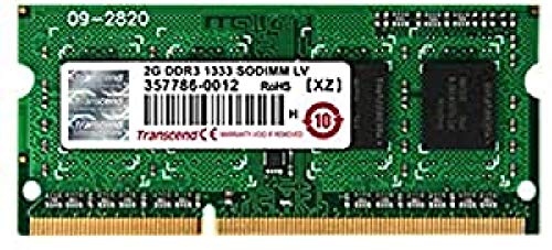 Transcend ts512msk64 W8H 4 GB DDR3L 1866 MHz Modul-Schlüssel (DDR3L, tragbar, 204-pin DIMM, 1 x 4 GB) von Transcend