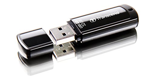 Transcend 32GB JetFlash 350 USB 0 Flash-Laufwerk Tragbarer Speicherstick Plug-and-Play für PC/Mac/Laptop - TS32GJF350 von Transcend