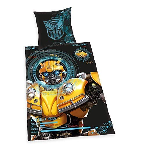 Bettwäsche glatt Transformers Bumblebee Roboter Auto Käfer 135 x 200 NEU Wow - All-In-One-Outlet-24 - Bettwäsche glatt Transformers Bumblebee Roboter Auto Käfer 135 x 200 NEU Wow - All-In-One-Outlet-24 - von Transformers Käfer