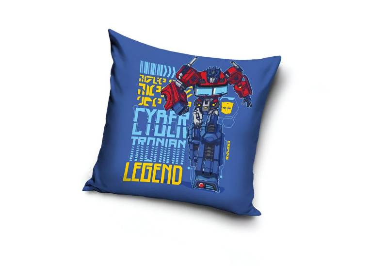 Transformers Dekokissen Transformers Optimus Prime Jungen Kissen Dekokissen 40x40 cm von Transformers