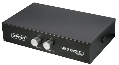NoName 60647 USB Data Switch, 1 USB Gerät an 2 PC's, manuell von Intos