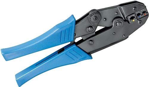 Transmedia Handkrimpzange, 0.5-1/1.5-2.5/4-6 mm² SW4L von MAXTRACK