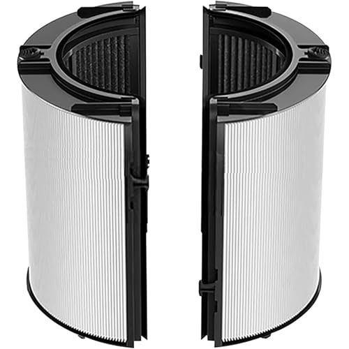 2-in-1 HEPA + Carbon Ersatzfilter kompatibel mit Dyson Luftreiniger HP04 TP04 DP04 PH04 HP09 TP09 HP07 TP07 PH03 PH01, H13 Grade True HEPA Filter Luftreiniger von Transplant