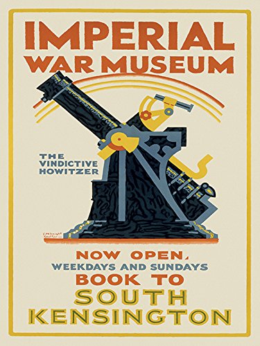 Transport for London Imperial War Museum, Howitzer, 1924 60 x 80 cm Leinwanddruck, Mehrfarbig von Transport London