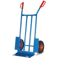 Stahlrohr-Karre, Tragkraft 250 kg, Schaufel BxT 400 x 180 mm, Räder mit Schutzblechen von Jungheinrich PROFISHOP