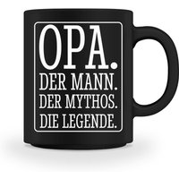 Opa Der Mann Mythos Die Legende Geschenkidee Großvater Vatertag Bester Geschenk Geburtstag Ruhestand Kaffeetasse - Tasse von TrashpandaInternet