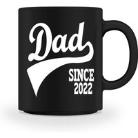 Papa Vater Daddy Geschenk Dad Since 2022 Baby Nachwuchs Frisch Gebackener Geworden - Tasse Kaffeetasse Kaffeebecher von TrashpandaInternet
