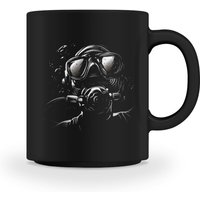 Taucher Kaffeetasse Taucherbrille Tauchsport Tauchurlaub - Tasse von TrashpandaInternet
