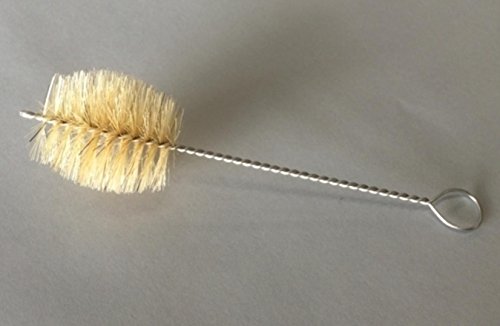 Trauer-Shop Weihwasserpinsel, 3 Stück, Silber, Runde Spitze Borste, Metallgriff, Borsten, Metall, 4,5 cm Trauer-Shop Weihwasserpinsel, 3 Stück, Silber, Runde Spitze Borste, Metallgriff, Borsten, Metall, 4,5 cm von Trauer-Shop