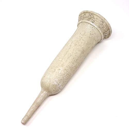 Blumen Grabvase zum stecken, Steckvase mit Ranke verziert. Höhe 34cm Blumen Grabvase zum stecken, Steckvase mit Ranke verziert. Höhe 34cm von Trauer-Shop