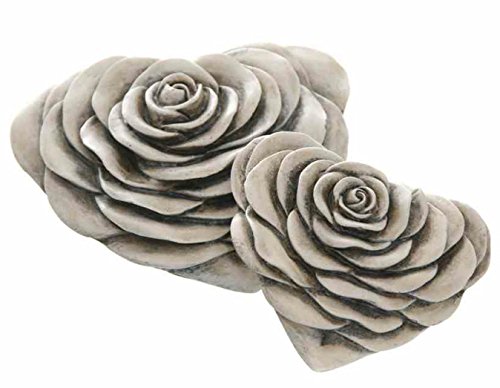 Trauer-Shop Deko Herz Rosen Grabdekorationen Herzform 2er Set. 10cm / 13,5cm. 2 Größen, 2 Stück Trauer-Shop Deko Herz Rosen Grabdekorationen Herzform 2er Set. 10cm / 13,5cm. 2 Größen, 2 Stück von Trauer-Shop