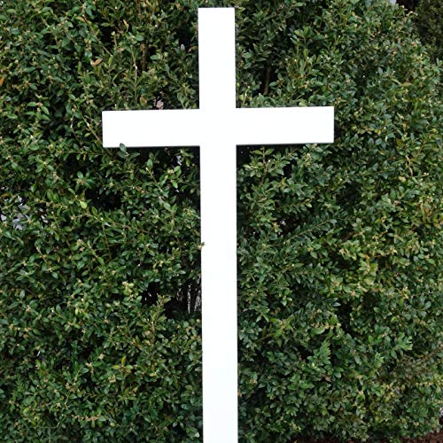 Trauer-Shop Holzkreuz, Grabkreuz in weiß für Grabstätten. 38 cm x 100 cm. Trauer-Shop Holzkreuz, Grabkreuz in weiß für Grabstätten. 38 cm x 100 cm. von Trauer-Shop