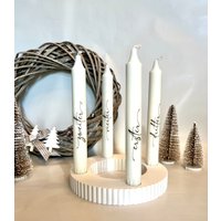 Adventskranz/Advent/Weihnachtskranz/Kerzenhalter/Kerze Mit Zahl/Handgemacht/Geschenk/Deko Raysin Adventskranz/Advent/Weihnachtskranz/Kerzenhalter/Kerze Mit Zahl/Handgemacht/Geschenk/Deko Raysin von Traum38