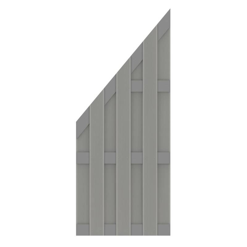 TraumGarten Jumbo WPC Alu-Design 74x179/90 cm Grau mit Alu-Querriegel in Grau TraumGarten Jumbo WPC Alu-Design 74x179/90 cm Grau mit Alu-Querriegel in Grau von TraumGarten