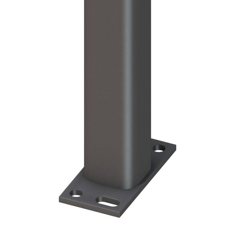 TraumGarten Metallpfosten 70x70 mm-Aufschr-1950-anthrazit TraumGarten Metallpfosten 70x70 mm-Aufschr-1950-anthrazit von TraumGarten