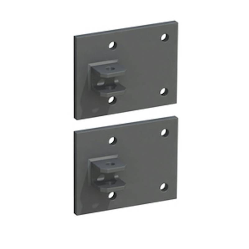 TraumGarten Montageplatte für Tor an Mauer anthrazit 10 x 10, 2er-Set TraumGarten Montageplatte für Tor an Mauer anthrazit 10 x 10, 2er-Set von TraumGarten