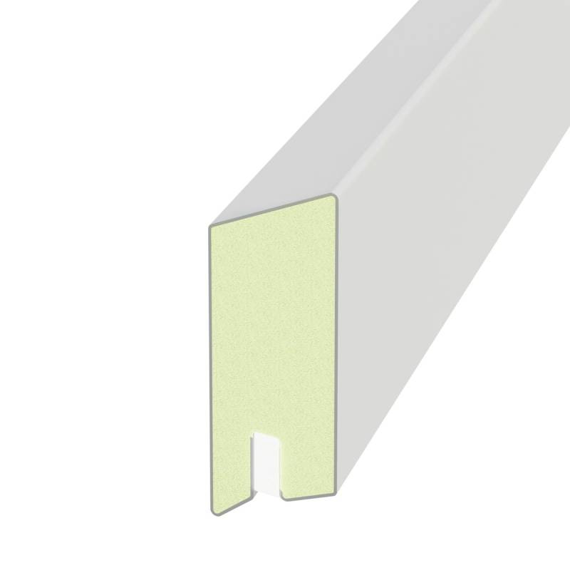 TraumGarten SYSTEM Rhombus Lichtleiste weiß 179 x 6 x 2 von TraumGarten