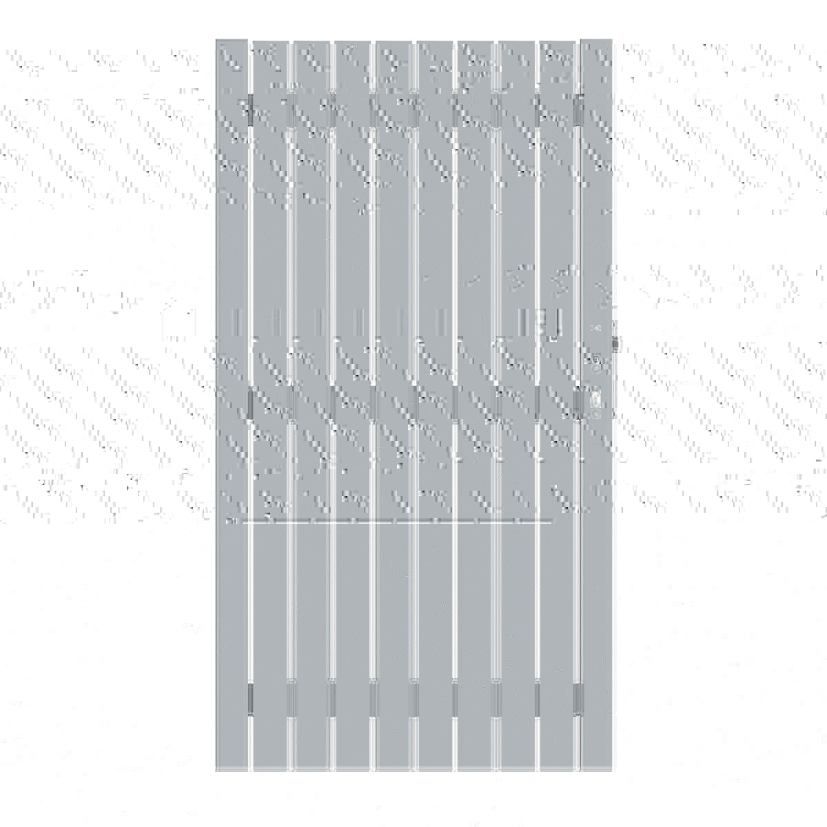 TraumGarten Squadra Einzeltor 980 x 1800 mm Silber DIN links TraumGarten Squadra Einzeltor 980 x 1800 mm Silber DIN links von TraumGarten