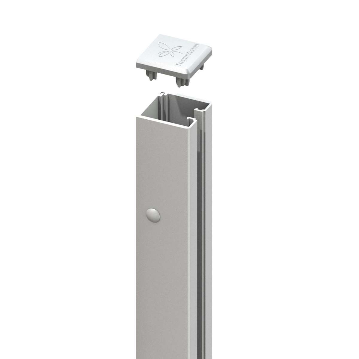 TraumGarten System U-Klemmprofil-Silber-1050 mm von TraumGarten