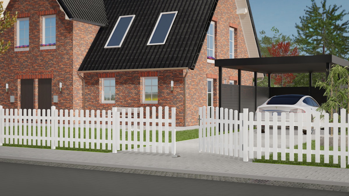 Traumgarten LONGLIFE CARA XL Doppeltor 3100 x 900/1000 mm Rund Traumgarten LONGLIFE CARA XL Doppeltor 3100 x 900/1000 mm Rund von TraumGarten